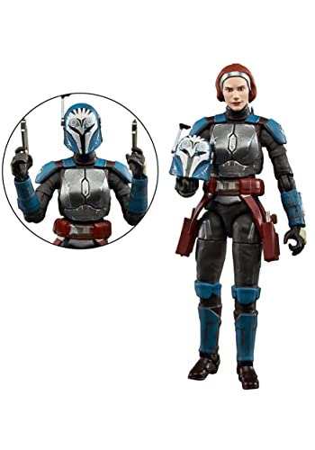 Star Wars Vintage Collection-Giocattolo Kryze Bo-Katan, Scala Da 3,75 Pollici, Motivo The Mandalorian Figure Da 4 Anni In Su, Colore Cranberry, F4465