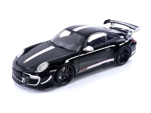 Minichamps 155062220 - Porsc. 911 Gt3 Rs 4.0 Black 2011 - Scala 1/18 - Modello Da Collezione