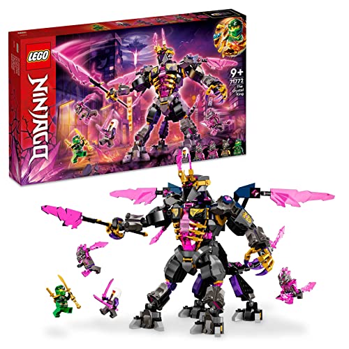 Lego Ninjago Il Re Dei Cristalli, Set Serie Tv Crystallized Con Action Figure Da Costruire E Minifigure Di Lloyd, Idea Regalo, Giochi Per Bambini E Ba