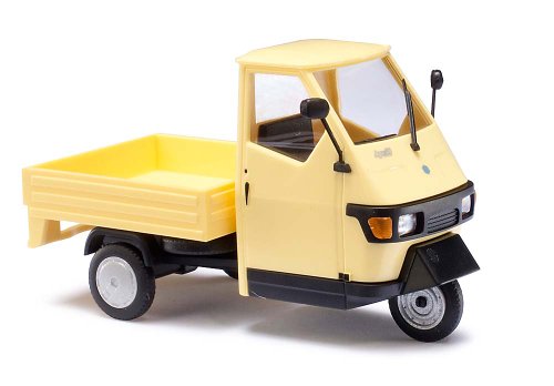 Busch 60003 - Modellino Piaggio Ape 50, Scala 1:43, Colore: Giallo