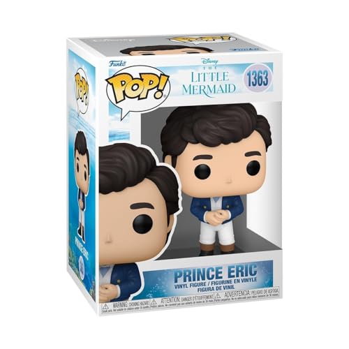 Funko Pop! Disney: The Little Mermaid - Prince Eric - Figura In Vinile Da Collezione - Idea Regalo - Merchandising Ufficiale - Giocattoli Per Bambini