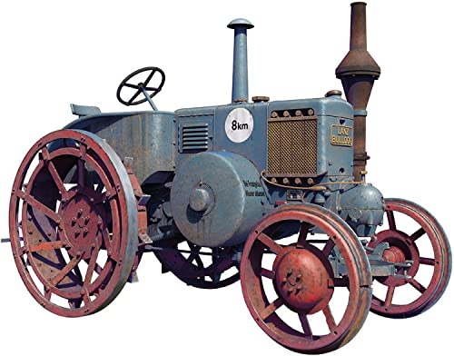 Miniart-24001 German Agricultural Tractor D8500 Mod. 1938 Scala 1:24, Model Kit, Modello In Plastica Da Montare, Modellismo, Colore Modellato, Ma24001