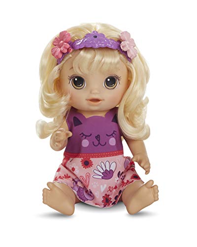 Baby Alive - Bambola Parlante Con Capelli Biondi, Con Capelli Che Crescono E Si Accorciano, Giocattolo Per Bambini Dai 3 Anni In Su