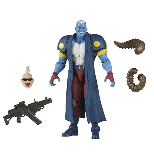 Marvel Hasbro Legends Series, X-Men Maggott, Action Figure Collezionabile Da 15 Cm, Con 2 Accessori Build-A-Figure, Multicolore
