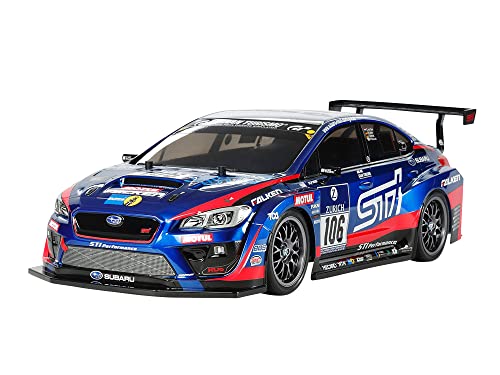 Tamiya 58645 58645-1:10 Rc Subaru Wrx Sti 24H Nürburgring Tt-02, Auto/Veicolo Telecomandato, Modellino, Kit Di Costruzione, Hobby, Assemblaggio, Blu