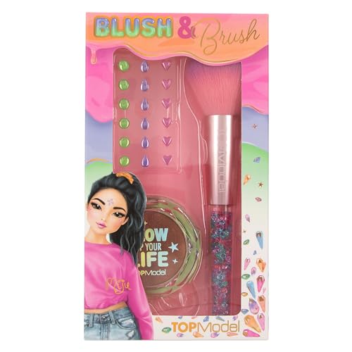 Depesche 12750 Topmodel Beauty And Me-Set Cosmetico Con Blush E Pennello