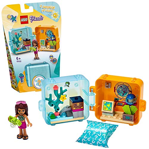 Lego Friends Il Cubo Delle Vacanze Di Andrea, Serie 3 Mini Set Da Viaggio Da Collezione, 41410