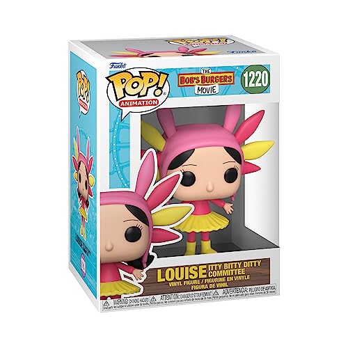 Funko Pop! Animation: Bobs Burgers - Band Louise Belcher - Bob'S Burgers - Figura In Vinile Da Collezione - Idea Regalo - Merchandising Ufficiale - Gi