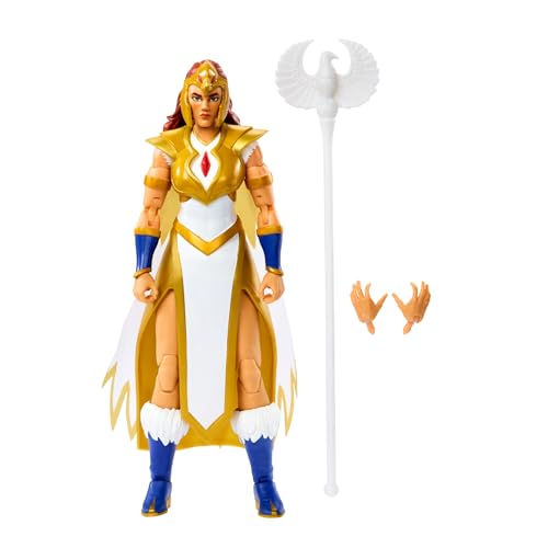 Masters Of The Universe - Sorceress Teela, Action Figure Deluxe Da Collezione Con 30 Punti D'Articolazione, Scettro Del Potere E Mantello In Tessuto I