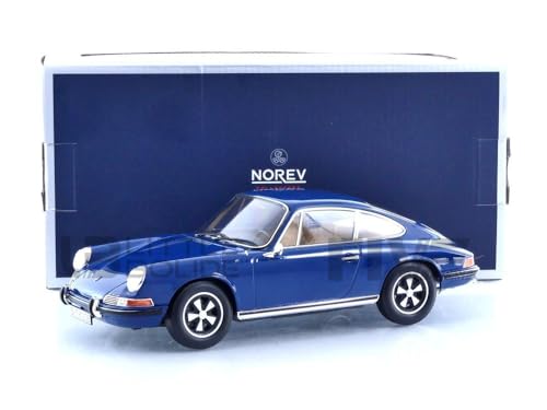 Norev - Porsche 911 S 1969 Blue 1:18 Miniature, 187647