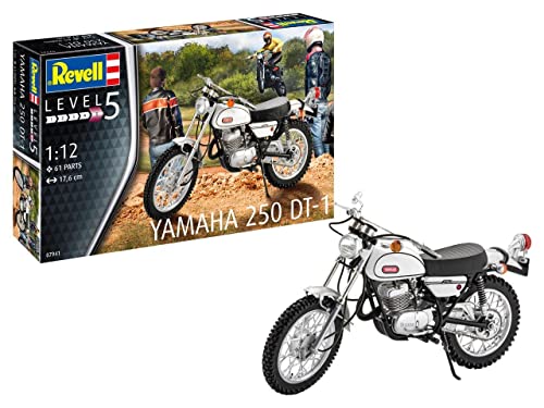 Revell- Yamaha 250 Dt 1 Veicolo Kit Di Modelli In Plastica, Multicolore, 1/8, 07941