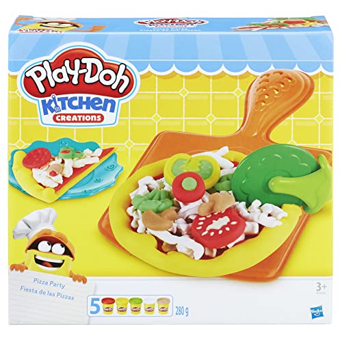 Hasbro Play-Doh - Kitchen Creations Pizza Party, B1856Eu6