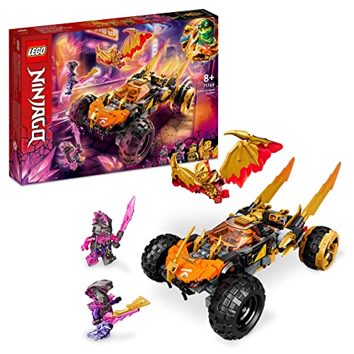 Lego Ninjago Fuoristrada Drago Di Cole, Set Serie Tv Crystallized Con Minifigure E Macchina Giocattolo, Idea Regalo, Giochi Per Bambini E Bambine Da 8