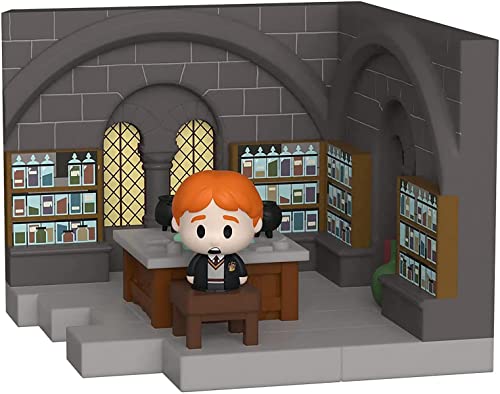 Funko Pop! Diorama: Harry Potter Anniversary - Table Scene - Ron - Figura In Vinile Da Collezione - Idea Regalo - Merchandising Ufficiale - Giocattoli