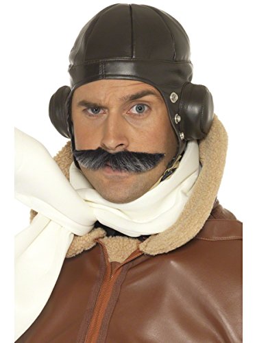 Cappello Da Aviatore Marrone In Simil Pelle