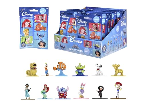 Jada Toys - Disney Blind Pack Nanofigs, Onda 2, Nano Da Collezione In Metallo, Vari Modelli, 4 Cm, Dai 3 Anni In Su