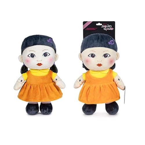 Bambola Del Gioco Cm Squid Game La Sfida The Challenge Peluche Younghee 28Cm