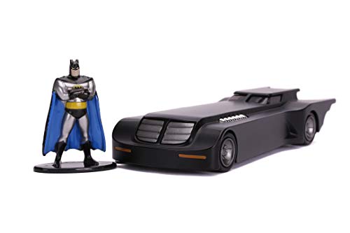 Jada - Dc Batman Animated Series Batmobile, 253213004, + 8 Anni, Scala 1:32, Con Personaggio Incluso