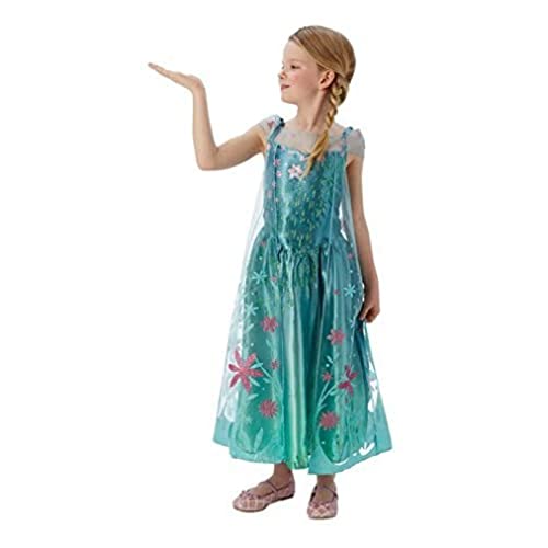 Frozen (Disney) Elsa - Frozen Fever - Costume Bambini 7 - 8 Anni