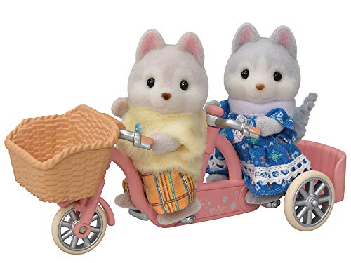 Sylvanian Families Tandem Con Sorella E Fratello Husky