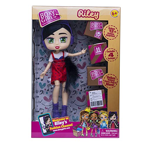 Rocco Giocattoli- Boxy Girls Riley Bambola 20 Cm, Multicolore, 763It