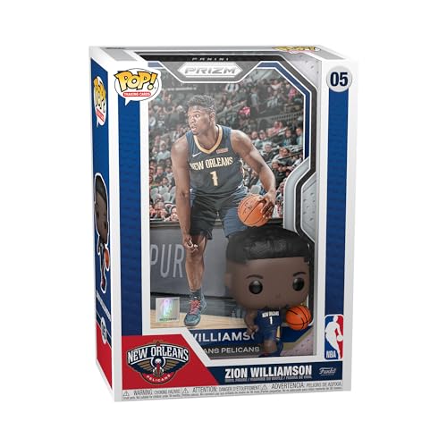 Funko Pop! Trading Cards: Zion Williamson - Nba + Panini - Figura In Vinile Da Collezione - Idea Regalo - Merchandising Ufficiale - Giocattoli Per Bam