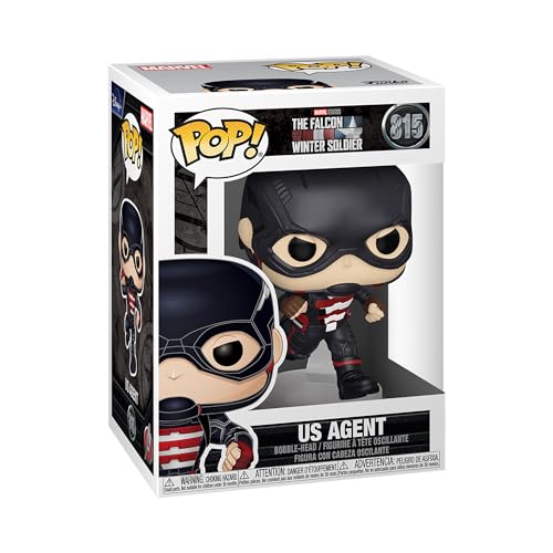 Funko Pop! Marvel: The Falcon & Winter Soldier - Captain America - U.S. Agent - The Falcon And The Winter Soldier - Figura In Vinile Da Collezione - I