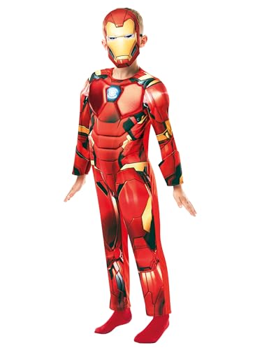 Rubie’S Costume Iron Man Deluxe Marvel Avengers Bambini (640830-M)