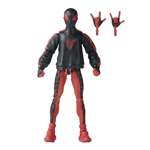 Spider-Man Hasbro, Marvel Legends Series, Miles Morales, Action Figure Legends Collezionabili Per Adulti Da 15 Cm