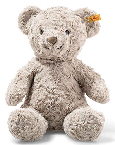 Steiff 113437 - Orsacchiotto Soft Cuddly Friends Honey, 38 Cm, Colore: Grigio