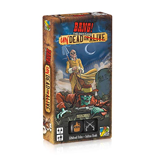 Dv Games Undead Or Alive-Expansion Bang The Dice Game-Italian Edition, Dvg9115, Multicoloured
