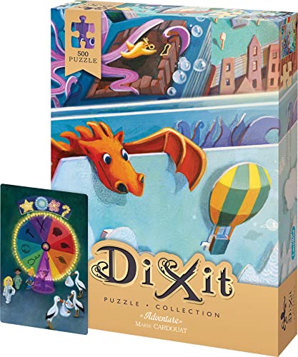 Asmodee Dixit Puzzle, Adventure, Puzzle Da 500 Pezzi, 34X48 Cm, Edizione In Italiano