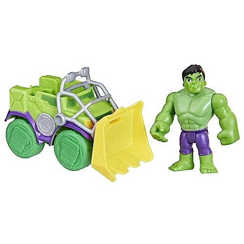 Hasbro Figura Hulk Truck Con Trattore Spidey E Suoi Incredibili Amici - Oltre 3 Anni