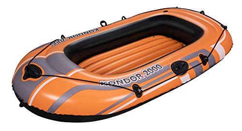 Bestway 61100 - Hydro-Force Canotto, Colore: Arancione , 188 X 98 Cm