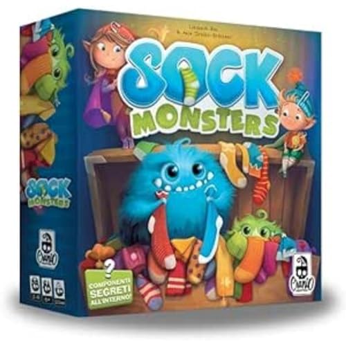Sock Monsters Cranio Creations Cc286, Blu