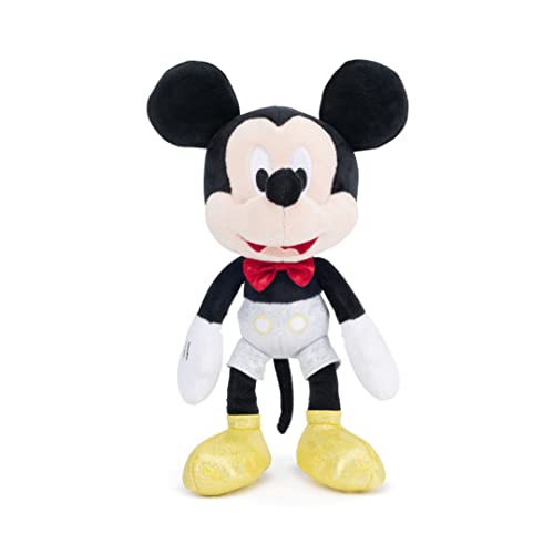 Simba - Disney Plush Mickey 100° Anniversario, 6315870395, 0 Mesi, Abiti Scintillanti, 25 Cm