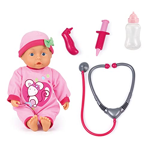 Bayer Design 93378Aa Set Medico Bambola, Accessori, Colore Rosa