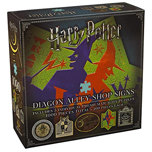 The Noble Collection 5X Diagon Alley Firma Negozio 200Pc Puzzle Puzzle