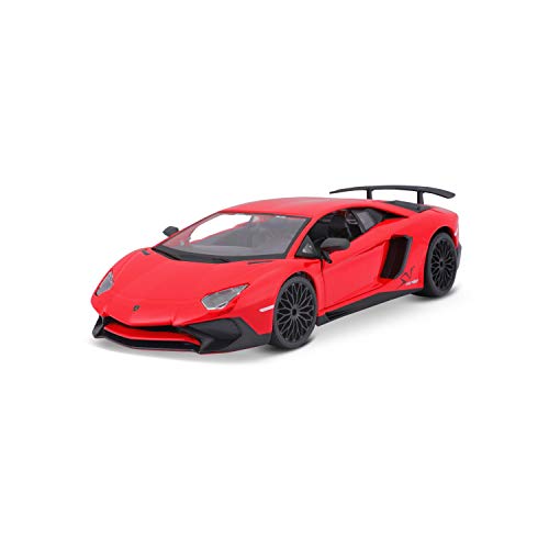 Bburago Lp750-4 Sv Lamborghini Aventador Lp750-4Sv Scala 1/24 Modellismo Auto, Multicolore, 1:24, 4893993210794