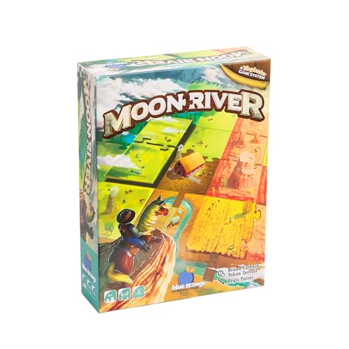 Blue Orange - Moon River - Gioco Da Tavolo E Riflessione - Gioco Di Domino - Gioco Di Piastrelle - A Partire Da 8 Anni