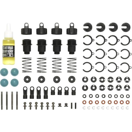 Carson 500908234 - Set Di Tuning Tt-02, Per Tamiya Chassis, Pezzo Di Ricambio, Modellismo, Accessori, Tuning, Nero