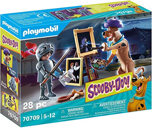Playmobil Scooby-Doo! 70709 L'Assalto Del Black Knight, Dai 5 Anni