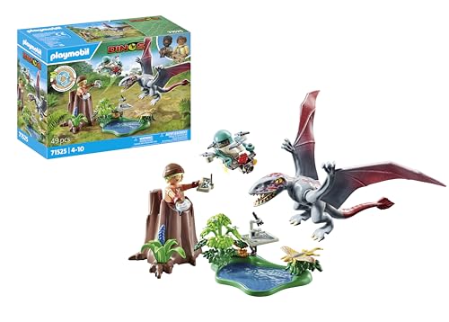 Playmobil Dinos 71525 Alla Ricerca Del Dimorphodon