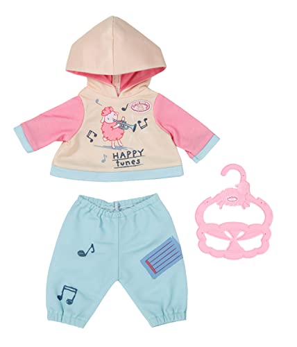 Baby Annabell 706565 Jogging Suit Cosy Two-Piece Outfit To Fit Little 36Cm Dolls-Suitable For Children Aged 1+ Years-Includes Hoody, Trousers And Clot