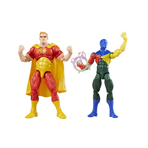 Marvel Squadron Supreme Legends - Set Di 2 Statuette Marvel'S Hyperion & Marvel'S Doctor Spectrum, 15 Cm