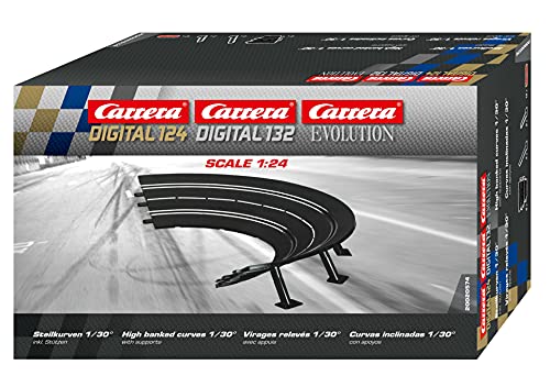 Carrera Exclusiv/ Evolution Curva 1/ 30°, Confezione Da 6