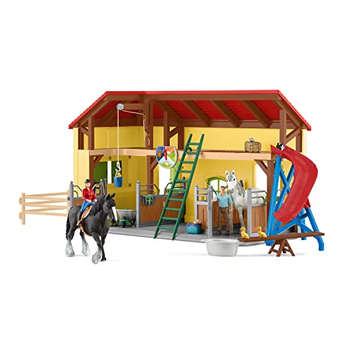 Schleich 42485 Horse Stable, 10.5 X 49 X 34.5 Cm