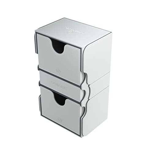 Gamegenic Ggs20028Ml Stronghold 200-Card Convertible Deck Box, White