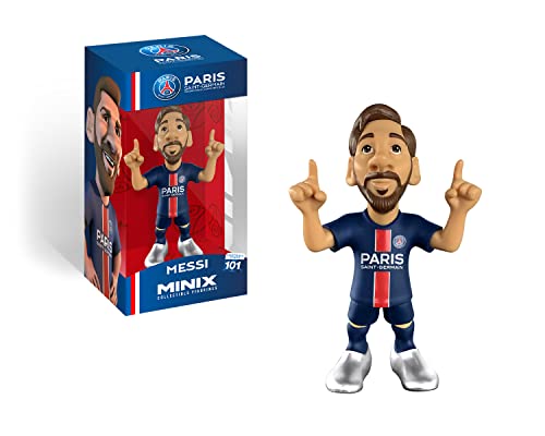 Minix Collectible Figurines Psg Messi 30#101 - Personaggio Da Collezione 12 Cm, Mn10981