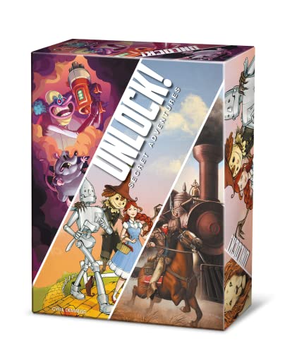 Asmodee - Unlock! Secret Adventures, Escape Room In Un Gioco Da Tavolo, 1-6 Giocatori, 10+ Anni, Edizione In Italiano
